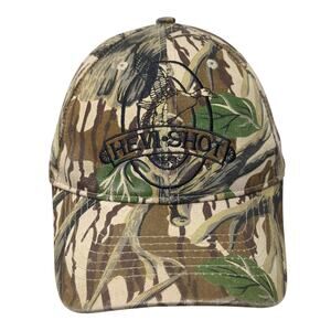 Hevi Shot Strapback Baseball Cap Multicolor One Size Adjustable Camo Shasta Wear